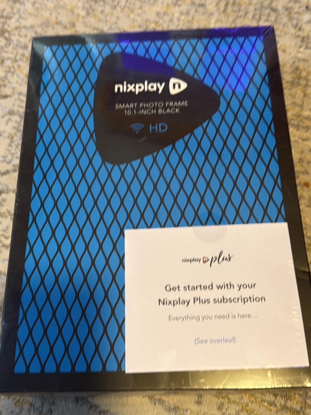 Nixplay Smart Photo Frame - Black & Blue